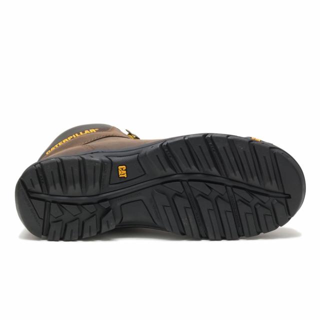 CAT Men's Work Boots with Outline Steel Toe